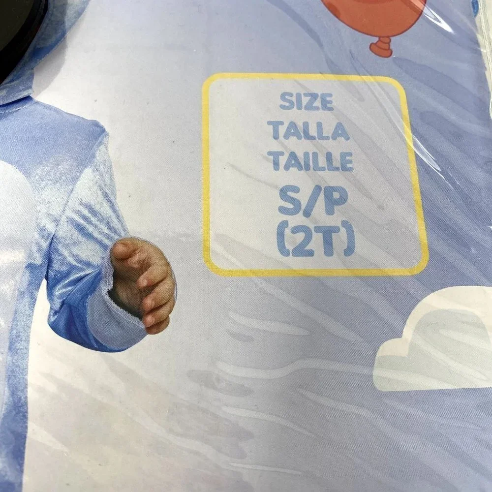 Disguise Toddler Disney Bluey Halloween Costume Jumpsuit Szs 2T/ 3-4T/ 4-6X - Picture 8 of 10